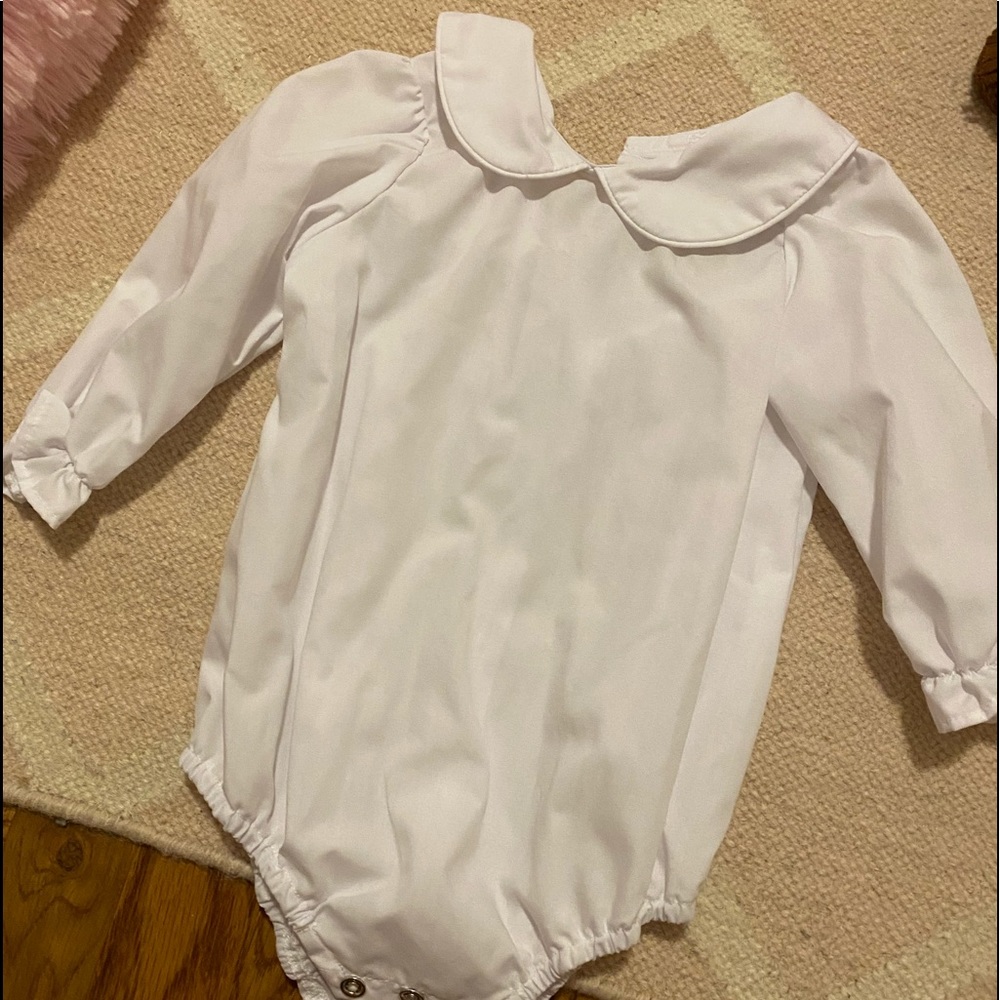 TBBC white collared shirt